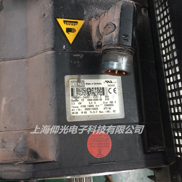 KUKA庫卡機(jī)器人伺服電機(jī)維修1FK7032-5AK71-1ZZ9-Z剎車失靈維修更換技術(shù)總結(jié)
