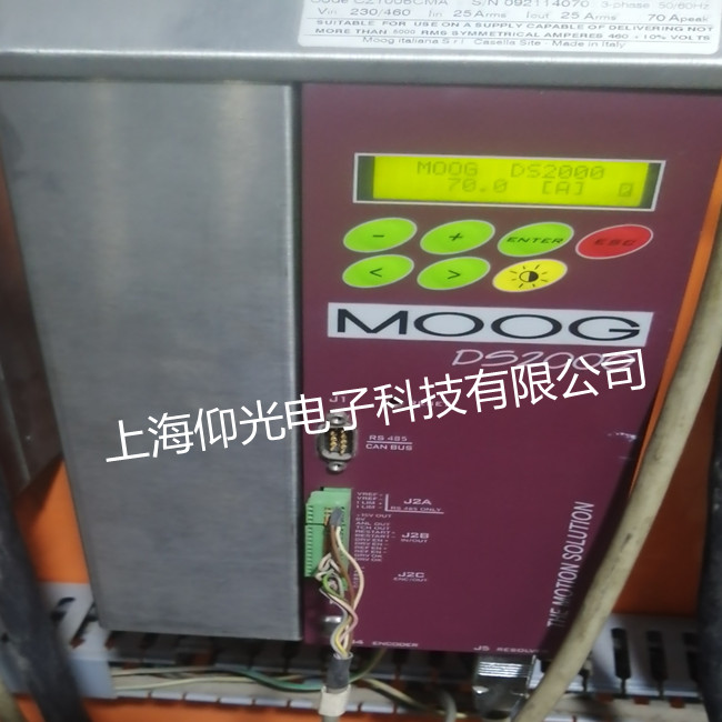 MOOG穆格伺服驅(qū)動(dòng)器維修過(guò)電