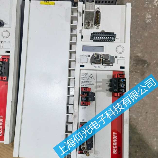 倍福單軸伺服器維修-AX5000系列開機報警F4AA維修