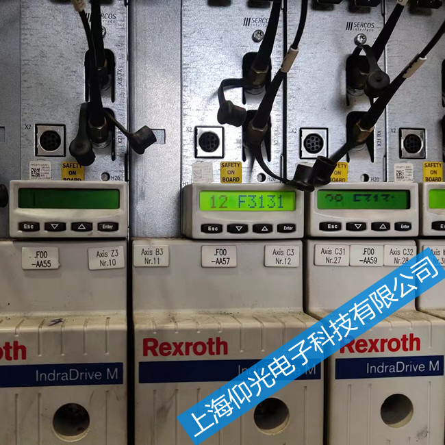 Rexroth力士樂伺服驅(qū)動(dòng)器DKC開機(jī)報(bào)警顯示F2814故障維修